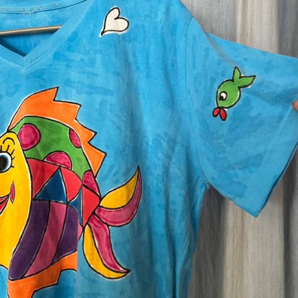 Hand Painted T-Shirt - image 3